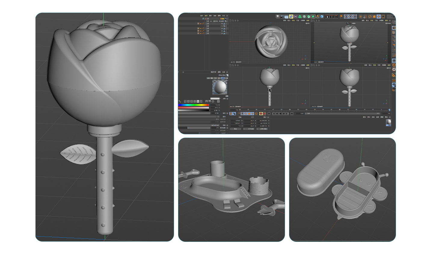 In-house 3D CAD design work