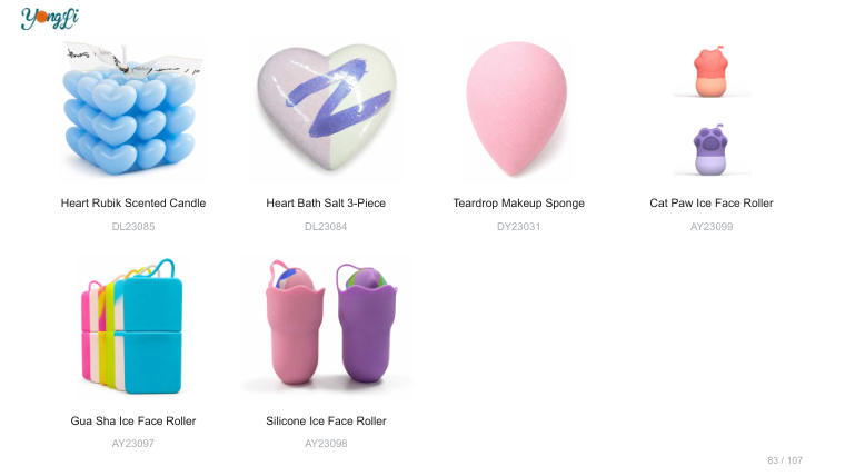 Beauty & Personal Care range sample (page 83)