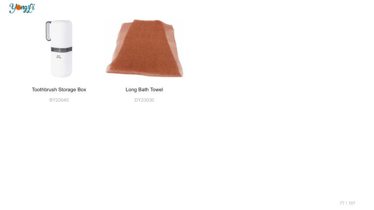 Cleaning Supplies range sample (page 77)