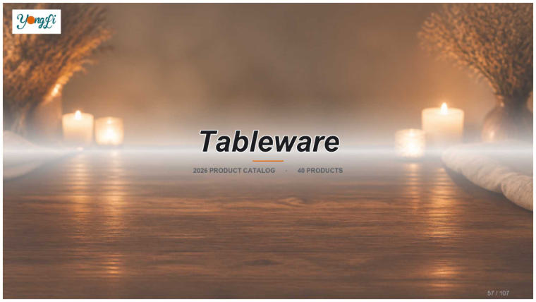 Tableware — 2023
