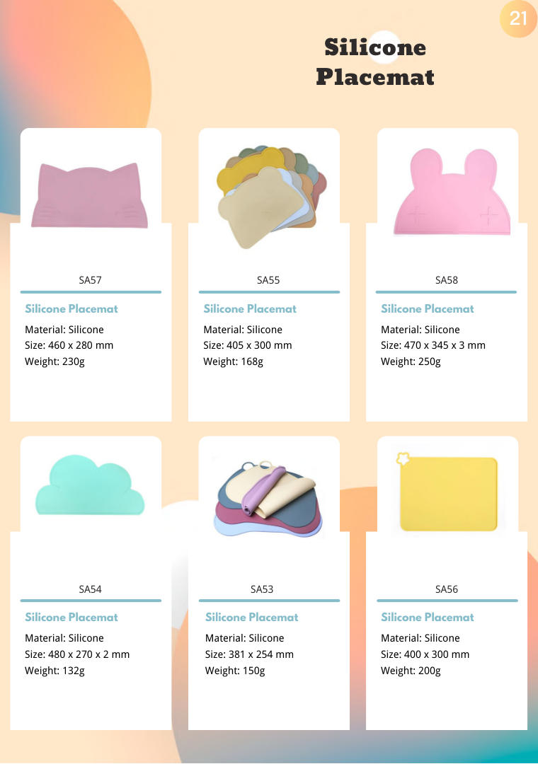Silicone Placemat — Baby Care
