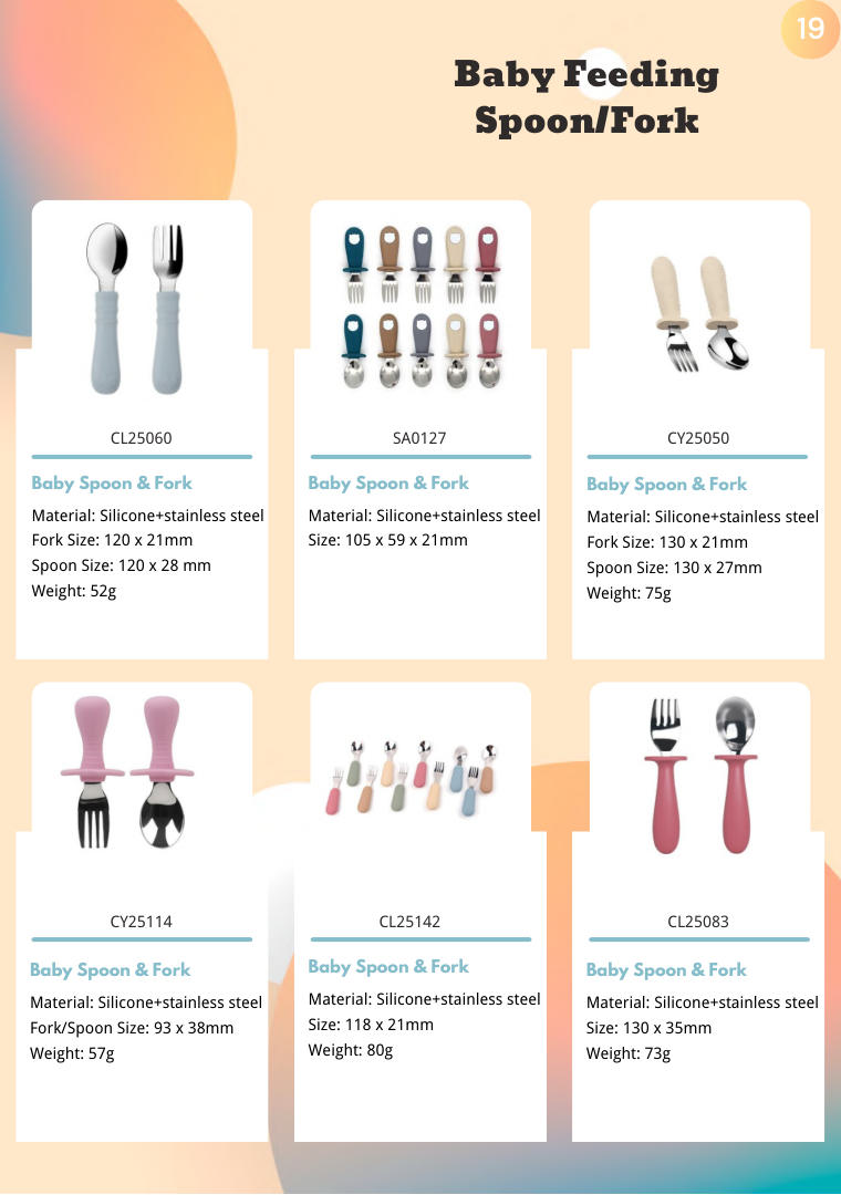 Spoon/Fork range sample (page 19)