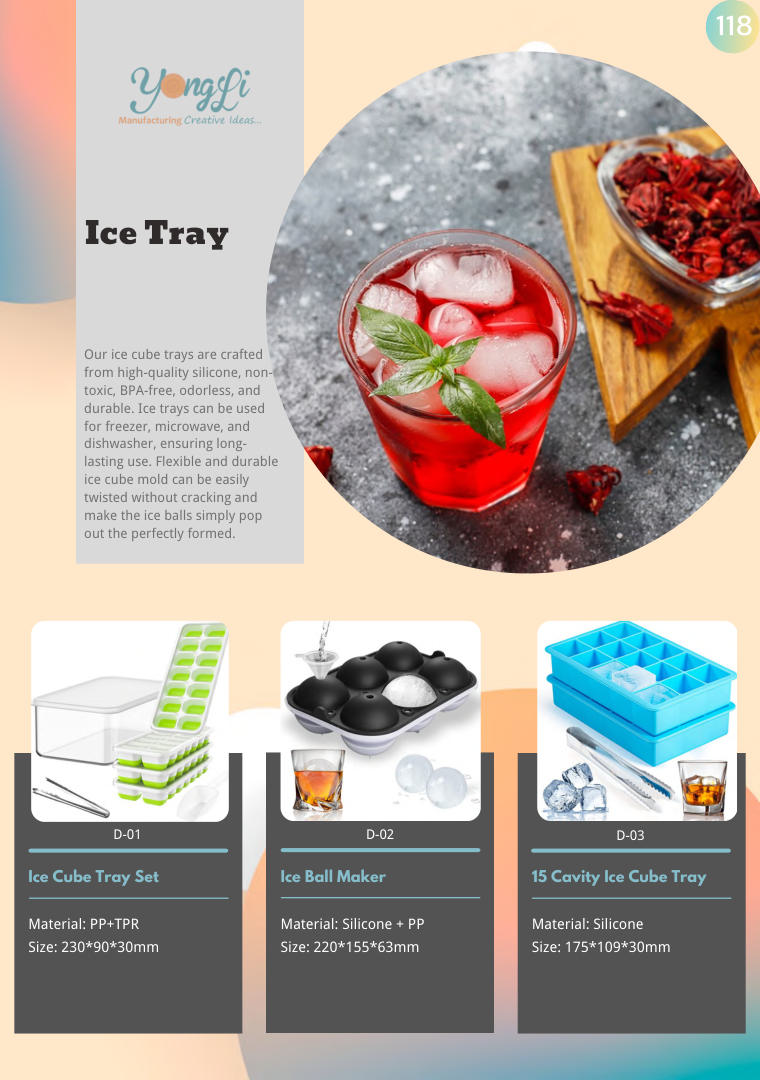 Silicone Ice Tray — Kitchen Gadgets